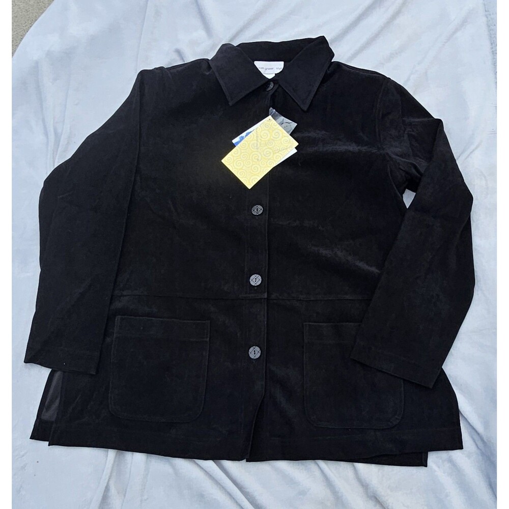 Women’s NWT Susan Graver Button Up Long Sleeve Top Small